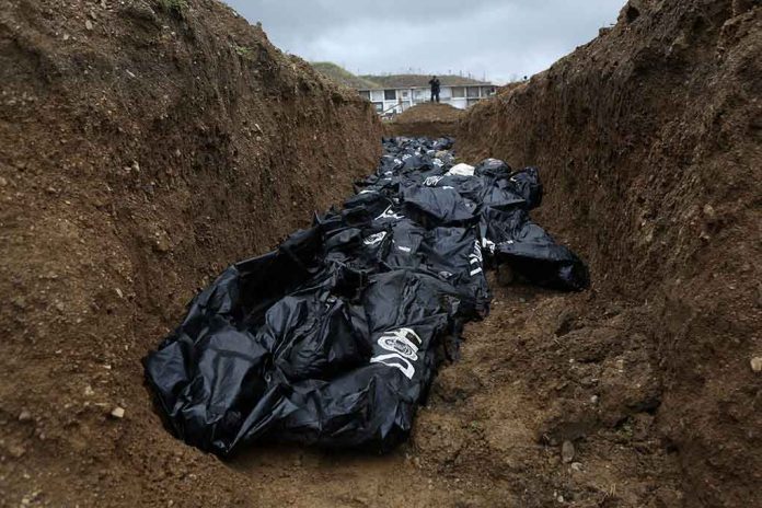 Mass Graves Found in Ukraine