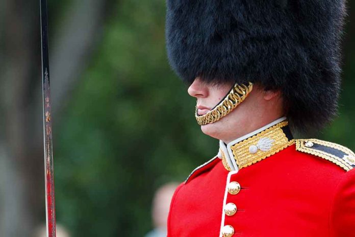 Queen's Guard Collapses During Ceremony