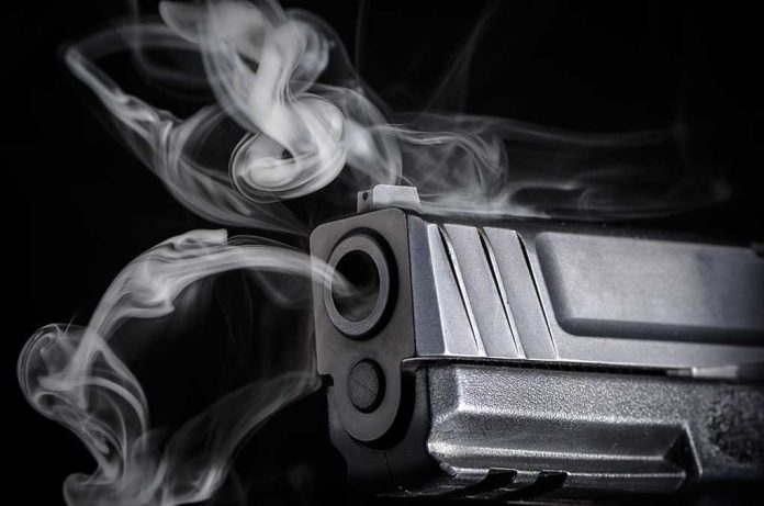 365659679 featured image Close-up of a smoking gun barrel.