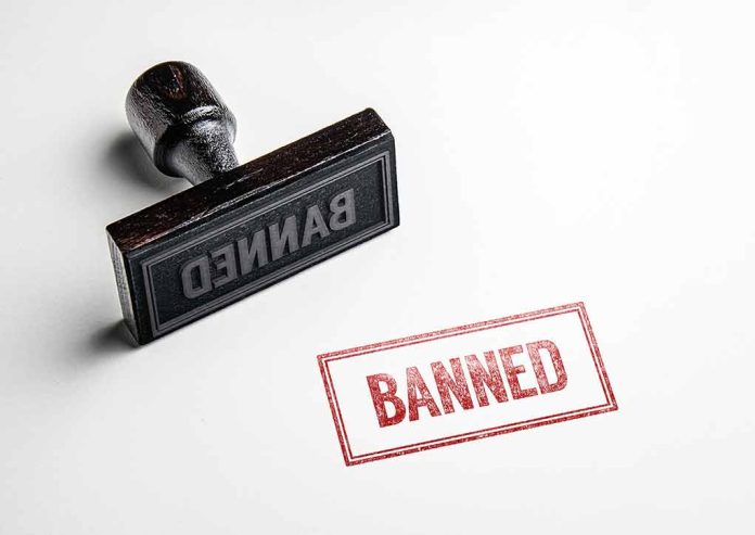 423625090 featured image Banned stamp and rubber stamp on white background