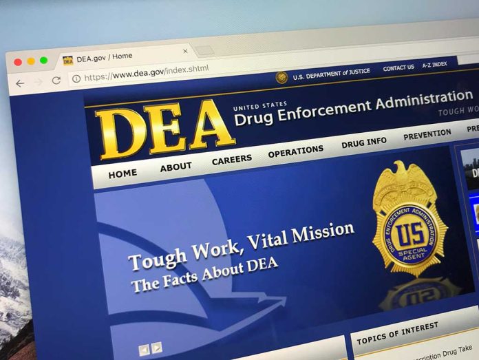 1113944018 featured image DEA website homepage with gold badge and text