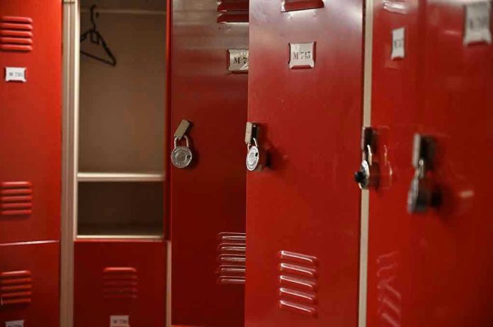 lockers at school