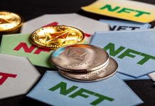 $11 Million VANISHES in Crypto Heist Ethereum coins on NFT cards background.