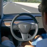 TESLA Driver Burns ALIVE In Cybertruck Person using autopilot in Tesla on highway.