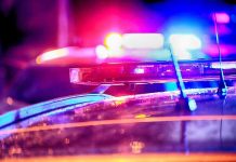 Illegal Alien AMBUSHES Cops – Gas Station War Zone Police car lights flashing at night.