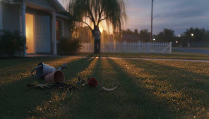 Create a featured image for the article titled: Execution-Style Shooting Rocks Peaceful Neighborhood - An alarming act of vi