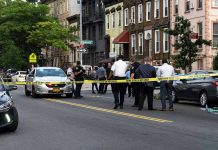 Jealous Felon’s CHILLING 911 Call Police gathered at an urban crime scene.