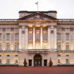 HORRIFYING Epstein Files EXPOSE Top Lord Front view of Buckingham Palace with illuminated facade and British flag