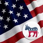 Democrats Built Trap That Could Destroy Them American flag with a Democratic Party donkey symbol