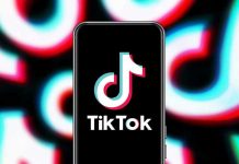 TikTok app logo on a smartphone screen.
