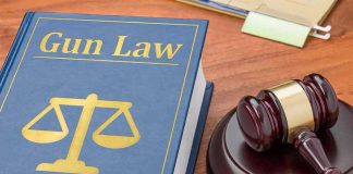MASSIVE Gun Registry Coming to Virginia Gun Law book and gavel on wooden desk.