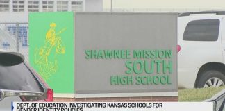 Kansas school districts may lose federal funding over gender