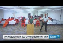 Missing USF students: Suspect charged with 2 counts of first