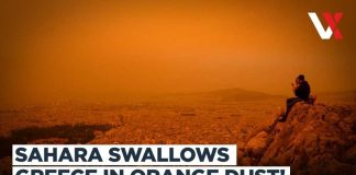 Sahara Swallows Crete African Dust Storm Turns Greek Skies