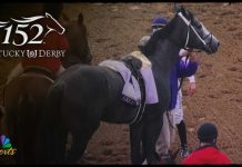Derby Horse FLIPS Backward - Jockey Nearly Crushed