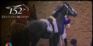 Derby Horse FLIPS Backward - Jockey Nearly Crushed