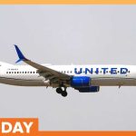 Plane SMASHES Truck During Landing