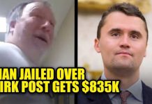 UPDATE: Man Jailed for Posting Charlie Kirk Meme Scores Major Payday
