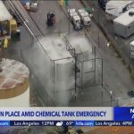 40,000 Flee – Chemical LEAK Chaos! Officials concerned tank with toxic chemicals could explode in Garden Grove