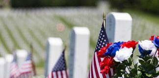Democrats’ Memorial Day Post BACKFIRES – Outrage Erupts American flags and flowers placed at graves in a cemetery