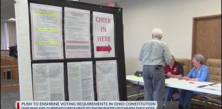 Lawmakers start push to add voter ID into Ohio constitution