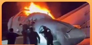 Video: Bystanders Race Toward Plane Wreckage to Free Survivors