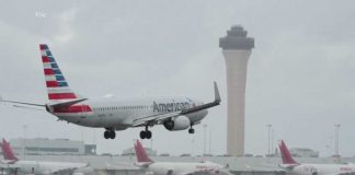American Airlines flight aborts takeoff in Miami after business jet enters the same runway