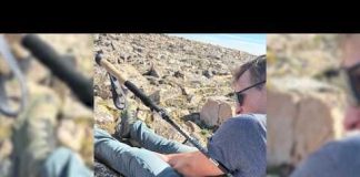 Hiker climbs down mountain after being impaled by trekking pole