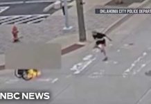 Disturbing video of molotov cocktail attack