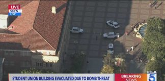 USC Student Union evacuated due to bomb threat