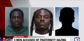 3 men arrested in alleged fraternity hazing investigation in Miami-Dade