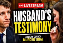 LIVE Lindsay Clancy Trial: Day 2 of Husband's Testimony in the Murder Trial of Their 3 Kids