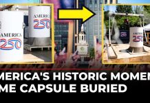 America 250th Parade LIVE: America's Time Capsule Buried to Mark Historic Semiquincentennial