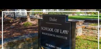 DOJ accuses the Duke University School of Law of discrimination