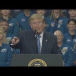 Trump's "historic announcement": he'll create a U.S. Space Academy