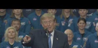 Trump's "historic announcement": he'll create a U.S. Space Academy