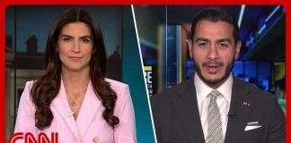 Abdul El-Sayed talks to Kaitlan Collins after his Michigan primary win