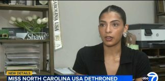 Miss North Carolina USA 2026 stripped of title