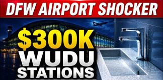 DFW Airport to Install $300K Islamic Wudu Stations — Here's What's Really Happening