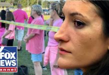 HUNDREDS rally in support of mom accused of murdering her children