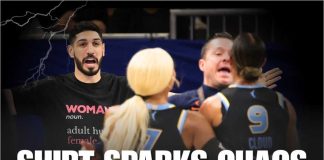 Ex-NBA star Enes Kanter Freedom thrown out of WNBA game after clash with Natasha Cloud
