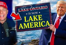Trump Wants to Rename Lake Ontario “LAKE AMERICA”