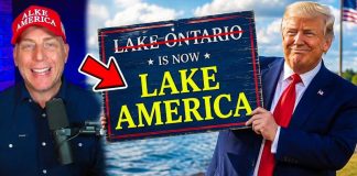 Trump Wants to Rename Lake Ontario “LAKE AMERICA”