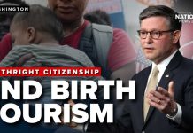 Republicans agree with Trump to end birthright citizenship with bill; Johnson cites 'BIRTH TOURISM'