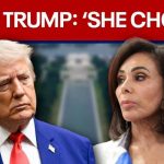 “SHE CHOKED:” Trump criticizes Jeanine Pirro over dropped charges