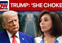“SHE CHOKED:” Trump criticizes Jeanine Pirro over dropped charges