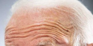 older man speaking in close-up portrait