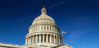 Tariff Bombshell Sparks Hill Showdown United States Capitol dome against clear blue sky
