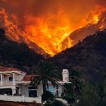 Karen Bass’s Brother SUES City – Even He’s Had Enough! Wildfire engulfs hillside behind a suburban house