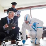 NFL Coach’s Home GUNNED DOWN! Forensic investigator collects evidence as police and detective observe
